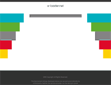 Tablet Screenshot of d0.e-loader.net